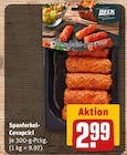 Spanferkel-Cevapcici von BECK für 2,99 € bei REWE im Angebot Spanferkel-Cevapcici von BECK im aktuellen REWE Prospekt