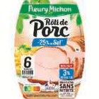 Rôti de porc -25% de sel conservation sans nitrite à U Express dans Bayonne