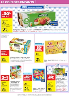 Promotion Goûter dans le prospectus Carrefour, valable du 24/03/2026 au 06/04/2026 Promo Goûter dans le catalogue Carrefour du moment à la page 14
