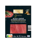Irisches Black Angus Rindercarpaccio im ALDI SÜD Prospekt Irisches Black Angus Rindercarpaccio von Gourmet Finest Cuisine im aktuellen ALDI SÜD Prospekt für 3,99 €