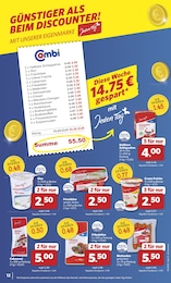 Sahne Angebot im aktuellen combi Prospekt auf Seite 12