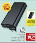 2-in-1 Powerbank Angebote von 2GO bei Marktkauf Altenburg für 19,99 €