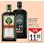 Kräuterlikör Angebote von Jägermeister bei Marktkauf Fellbach für 11,99 €