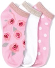 3 Paar Socken "Rosen" für 3,99 € bei Netto mit dem Scottie im Angebot 3 Paar Socken "Rosen" im aktuellen Netto mit dem Scottie Prospekt