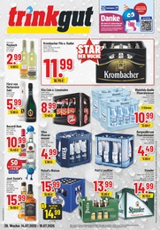 Trinkgut Prospekt für Eslohe mit 6 Seiten Trinkgut Prospekt für Eslohe: "Aktuelle Angebote", 6 Seiten, 14.07.2025 - 19.07.2025