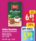 Filterkaffee von Melitta für 5,99 € bei E center im Angebot Filterkaffee von Melitta im aktuellen E center Prospekt