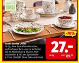 Kombi-Service „Mona“ im Segmüller Prospekt Kombi-Service „Mona“ von PRIMA TAVOLA im aktuellen Segmüller Prospekt für 27,00 €