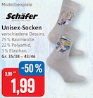 Unisex-Socken Angebote von Schäfer bei Kaufhaus Stolz Neumünster für 1,99 €