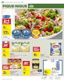 Prix et réduction Thon dans le prospectus Carrefour en cours Offre Thon dans le catalogue Carrefour du moment à la page 30