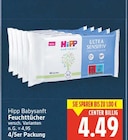 Babysanft Feuchttücher im E center Prospekt Babysanft Feuchttücher von Hipp im aktuellen E center Prospekt für 4,49 €