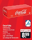 Coca-Cola im Angebot bei famila Nordost in Stralsund Coca-Cola Angebote bei famila Nordost Stralsund für 8,99 €
