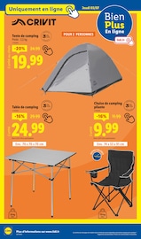 Table Pliante Angebote im Prospekt "Champions de la fraicheur !" von Lidl Table Pliante Angebote im Prospekt "Champions de la fraicheur !" von Lidl auf Seite 46