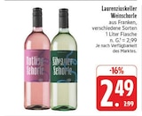 EDEKA - Weinschorle Angebot im Prospekt Weinschorle bei EDEKA im Prospekt "" für 2,49 €