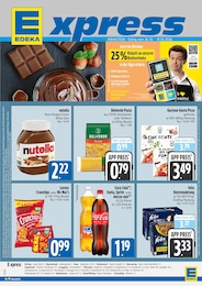 Nutella im E xpress Prospekt Nutella im E xpress Prospekt "Wir lieben Lebensmittel." auf Seite 1