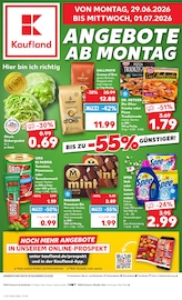 Aktueller Kaufland Supermarkt Prospekt in Rastow und Umgebung, "Hier bin ich richtig" mit 75 Seiten, 29.06.2026 - 01.07.2026