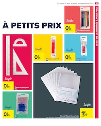 Prix et réduction Pochette dans le prospectus Carrefour en cours Offre Pochette dans le catalogue Carrefour du moment à la page 15