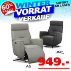 Aktuelles Reagan Sessel Angebot bei Seats and Sofas in Mönchengladbach ab 949,00 €