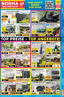 Gartenhaus im Norma Prospekt "Mehr fürs Geld" mit 19 Seiten (Frankfurt (Main))