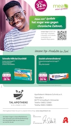 mea - meine apotheke Prospekt für Saarwellingen mit 4 Seiten mea - meine apotheke Prospekt für Saarwellingen: "Unsere Juni-Angebote", 4 Seiten, 01.06.2026 - 30.06.2026
