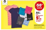 Chemise de nuit femme - U COLLECTION - Hyper U à Draguignan Chemise de nuit femme - U COLLECTION en promo chez Hyper U Draguignan à 5,95 €