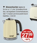 Wasserkocher von Russell Hobbs im aktuellen V-Markt Prospekt für 27,99 €