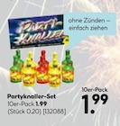Partyknaller-Set im aktuellen Hellweg Prospekt