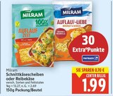 Schnittkäsescheiben von Milram für 1,99 € bei E center im Angebot Schnittkäsescheiben von Milram im aktuellen E center Prospekt