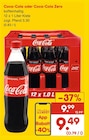 Coca-Cola oder Coca-Cola Zero Angebote von Coca-Cola bei Netto Marken-Discount Heilbronn für 9,49 €