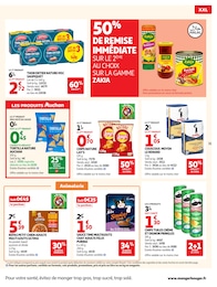 Prix et réduction Gâteaux apéritifs dans le prospectus Auchan Hypermarché en cours Offre Gâteaux apéritifs dans le catalogue Auchan Hypermarché du moment à la page 33