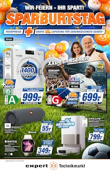 Fernseher im expert Prospekt "Top Angebote" mit 8 Seiten (Leipzig)