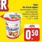 Der Grosse Joghurt bei nah und gut im Schwanfeld Prospekt für 0,50 €