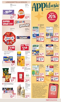 Schokolade im Rossmann Prospekt "Mein Drogeriemarkt" mit 22 Seiten (Hannover)