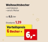 Weihnachtsbecher im Thomas Philipps Prospekt Weihnachtsbecher von  im aktuellen Thomas Philipps Prospekt für 1,29 €