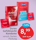 Gefühlsecht Ultra Kondome von durex für 8,99 € bei budni im Angebot Gefühlsecht Ultra Kondome von durex im aktuellen budni Prospekt