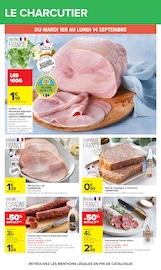 Promos Jambon cuit dans le catalogue "Carrefour" de Carrefour à la page 27