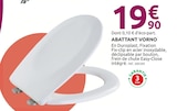 Abattant vorno - Mr.Bricolage à Rennes Abattant vorno en promo chez Mr.Bricolage Rennes à 19,90 €