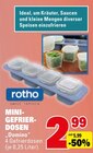 MINI-GEFRIERDOSEN "Domino" Angebote von rotho bei Marktkauf Nürtingen für 2,99 €