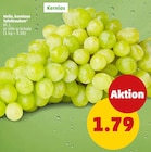 Penny Hann. Münden - Helle kernlose Tafeltrauben Angebot im Prospekt Helle kernlose Tafeltrauben bei Penny im Hann. Münden Prospekt für 1,79 €