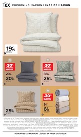 Promos Drap-Housse dans le catalogue "Tex" de Carrefour Drap-Housse en promo dans le catalogue Carrefour à la page 17