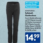 Softshell-Outdoorhose im ALDI SÜD Prospekt Softshell-Outdoorhose von ADVENTURIDGE im aktuellen ALDI SÜD Prospekt für 14,99 €