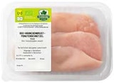 Hähnchen-Minutenschnitzel im Denns BioMarkt Prospekt Hähnchen-Minutenschnitzel von FREILÄNDER im aktuellen Denns BioMarkt Prospekt für 2,20 €