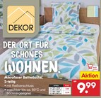 Mikrofaser Bettwäsche von DEKOR im aktuellen Netto Marken-Discount Prospekt für 9,99 €