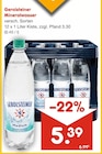 Mineralwasser Angebote von Gerolsteiner bei Netto Marken-Discount Düsseldorf für 5,39 €