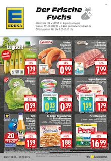 EDEKA Prospekt der KW 32 "Aktuelle Angebote" Aktueller EDEKA Prospekt "Aktuelle Angebote" Seite 1 von 24 Seiten