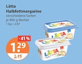 Halbfettmargarine von Lätta im aktuellen V-Markt Prospekt für 1,29 €