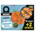 Saumon Gravlax - MOWI en promo chez Carrefour Paris à 6,99 €