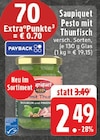 Pesto mit Thunfisch im Angebot bei EDEKA in Herten Pesto mit Thunfisch Angebote von Saupiquet bei EDEKA Herten für 2,49 €