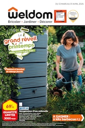 Meuble De Jardin Angebote im Prospekt "Le grand réveil de printemps Petits travaux à prix frais !" von Weldom auf Seite 1