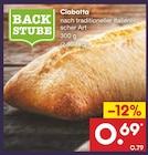 Ciabatta von Backstube im aktuellen Netto Marken-Discount Prospekt