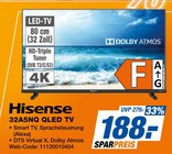 32A5NQ QLED TV Angebote von Hisense bei expert Münster für 188,00 €